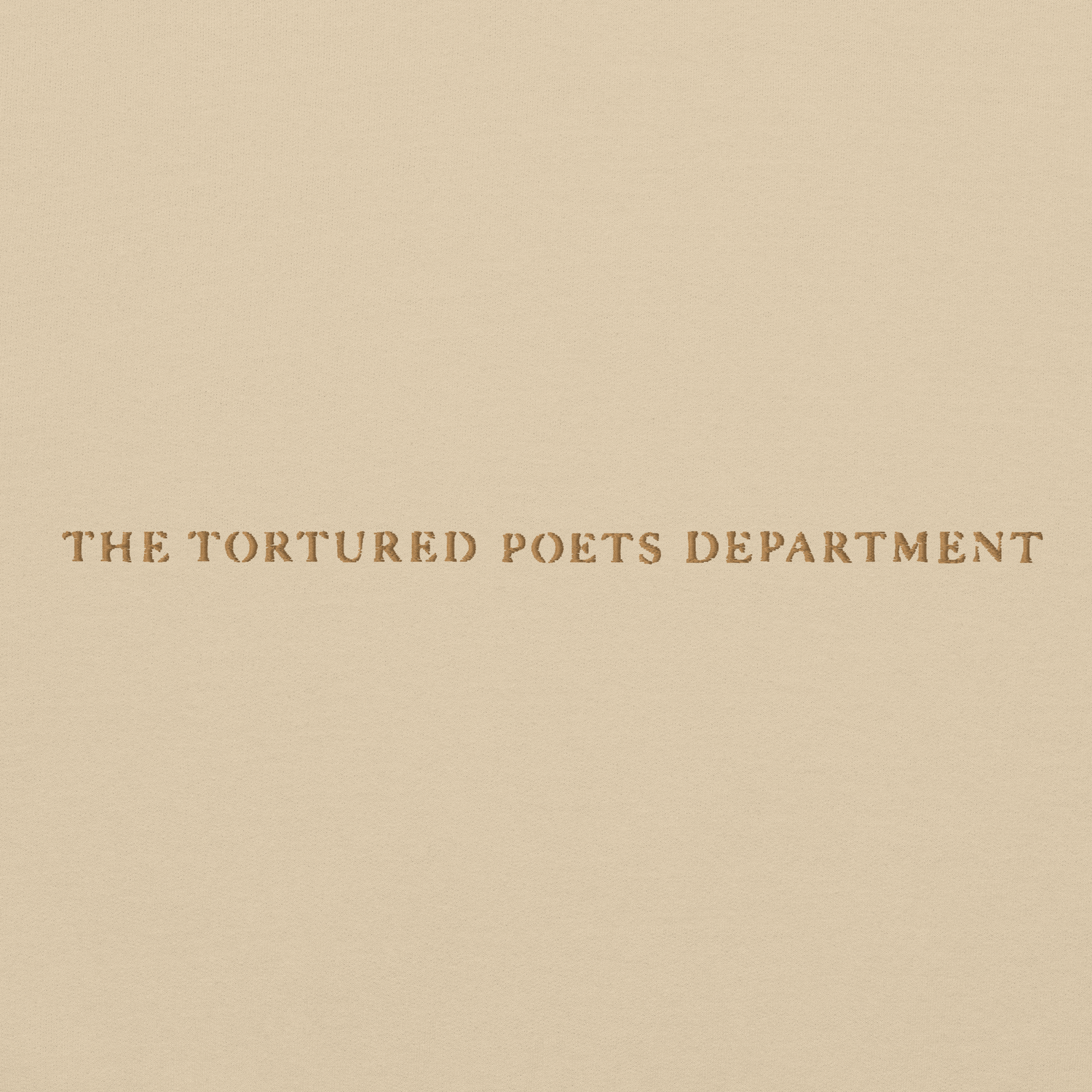 The Tortured Poets Department - Embroidered Crew Neck