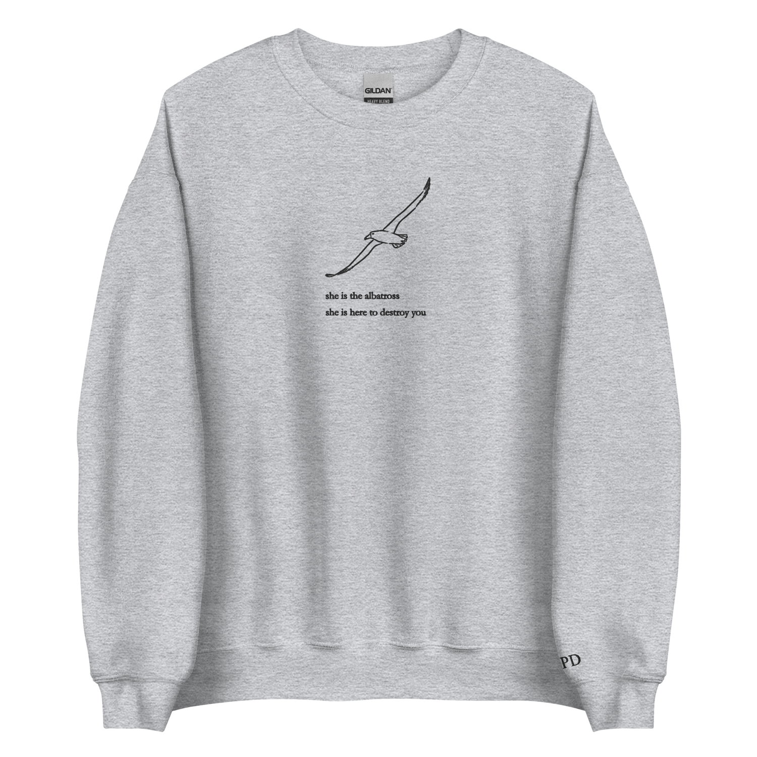 The Albatross - Embroidered Crew Neck