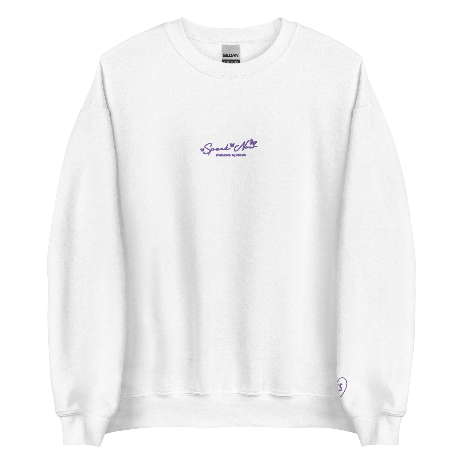 Speak Now Album Title - Embroidered Crew Neck