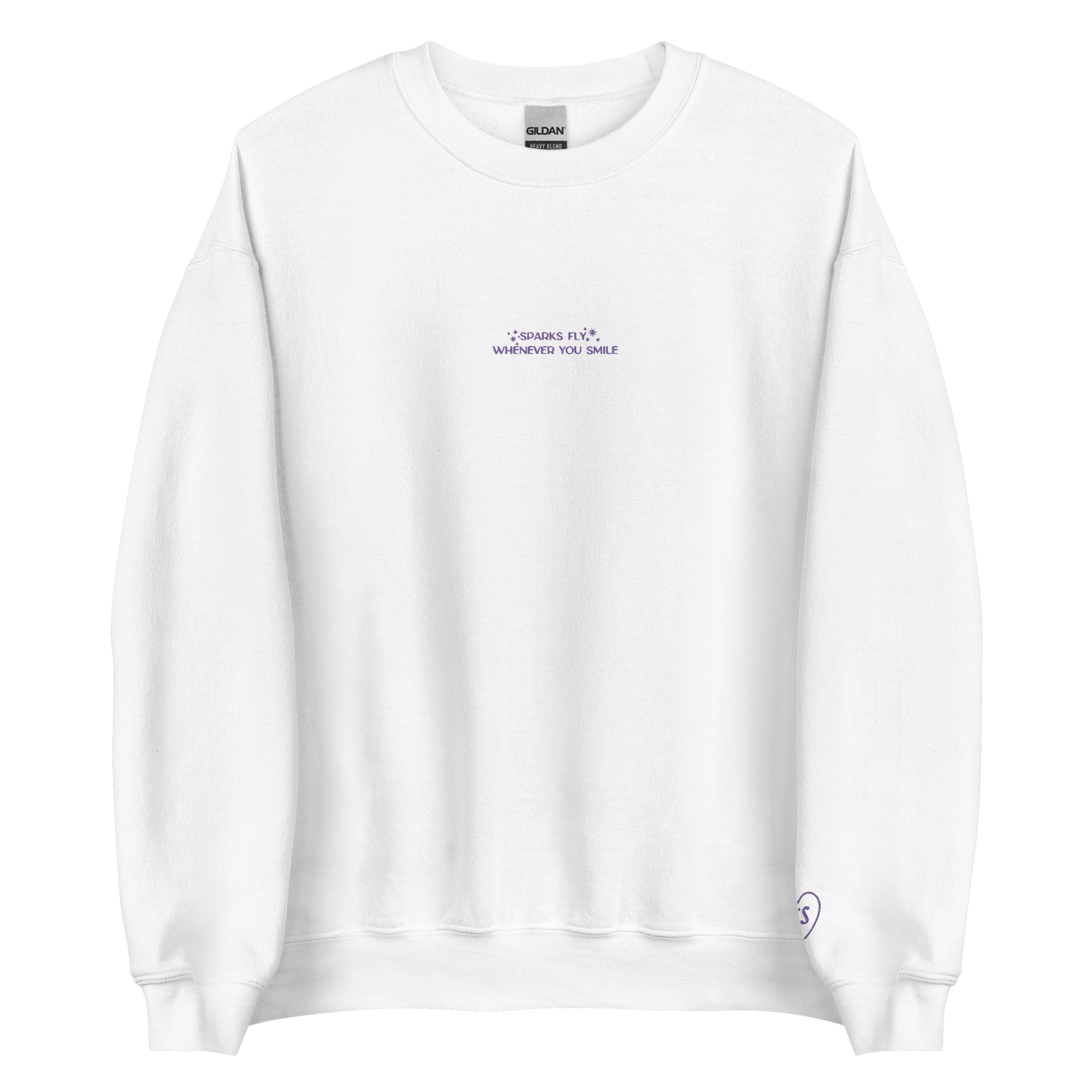 Sparks Fly - Embroidered Crew Neck