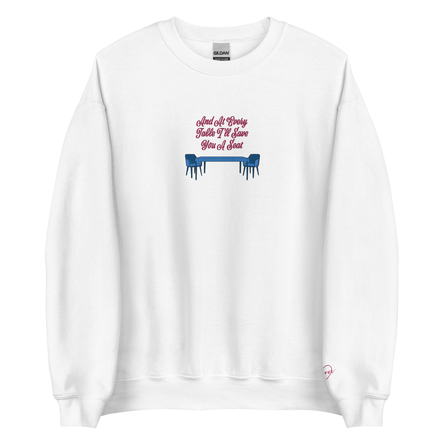 At Every Table - Embroidered Crew Neck