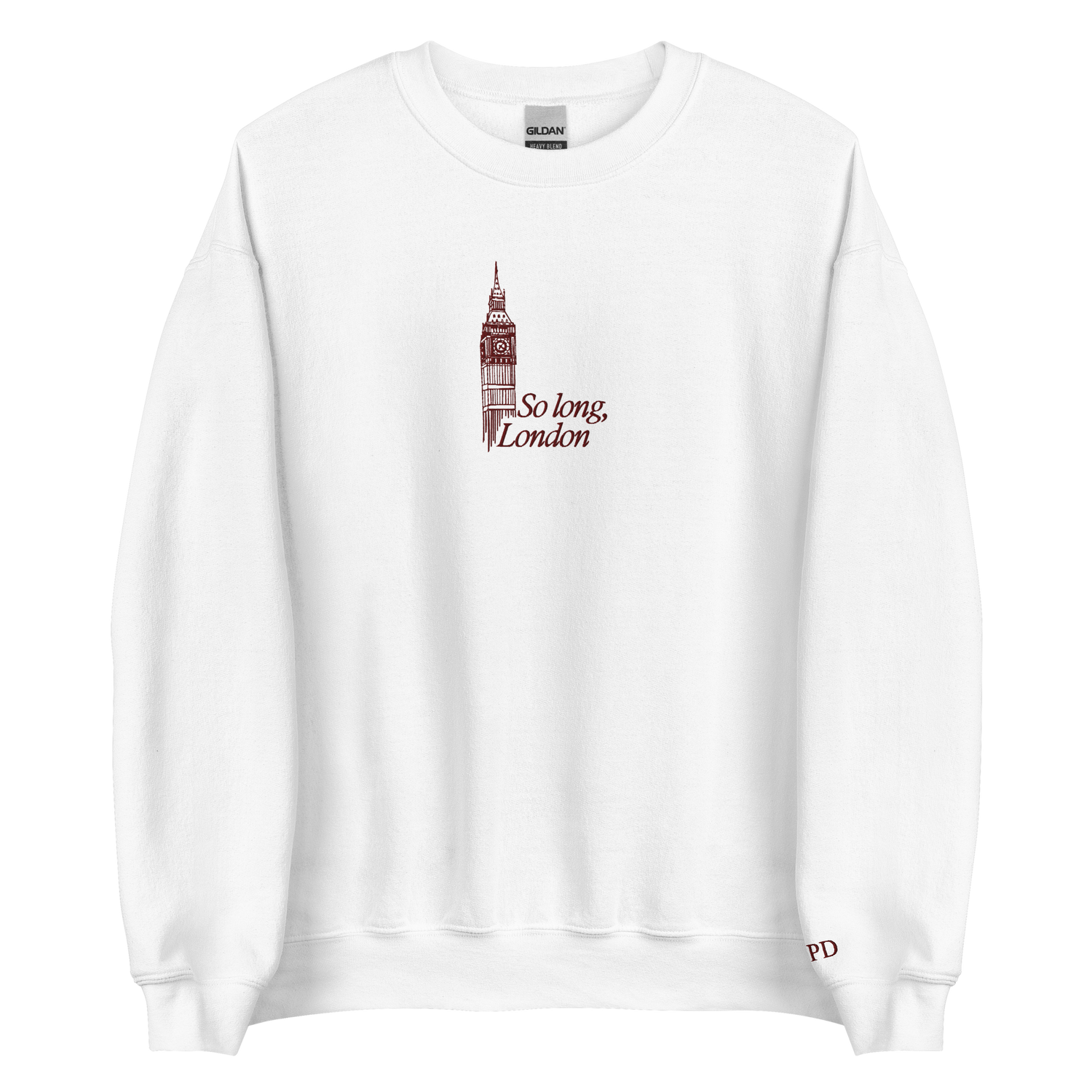 So Long, London - Embroidered Crew Neck