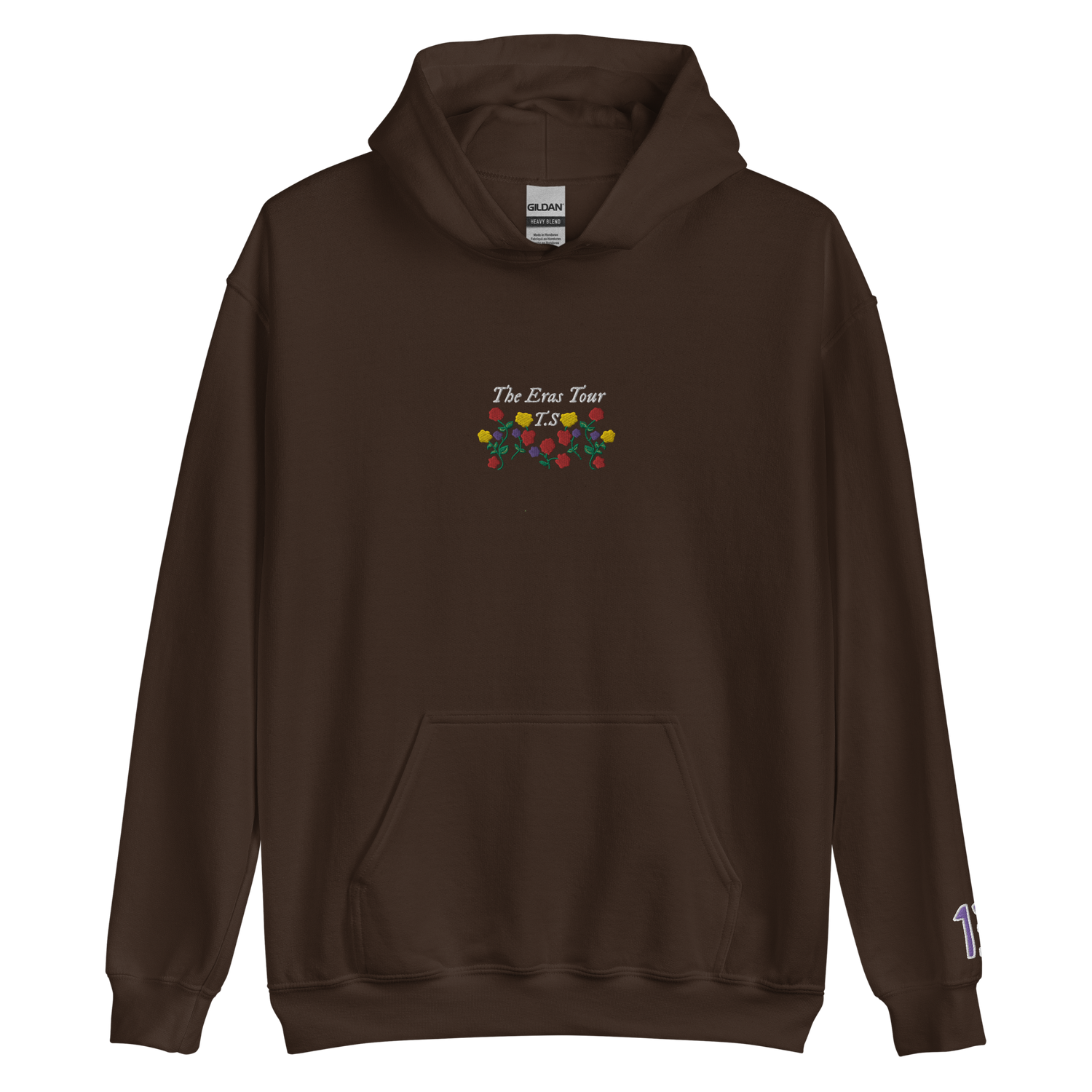 Surprise Songs Flowers - Embroidered Hoodie