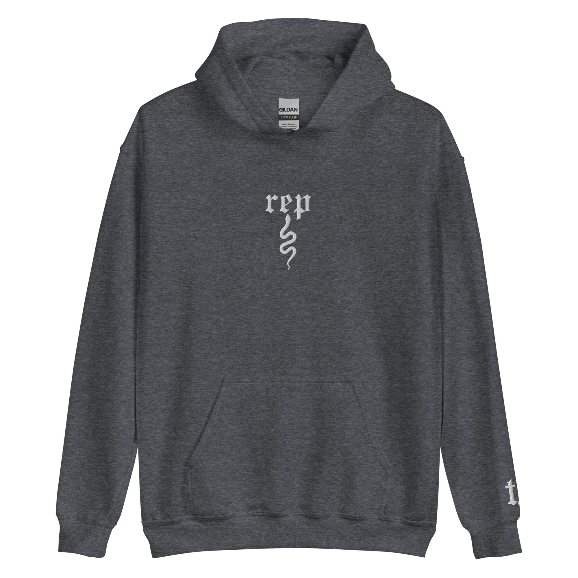 rep - Embroidered Hoodie