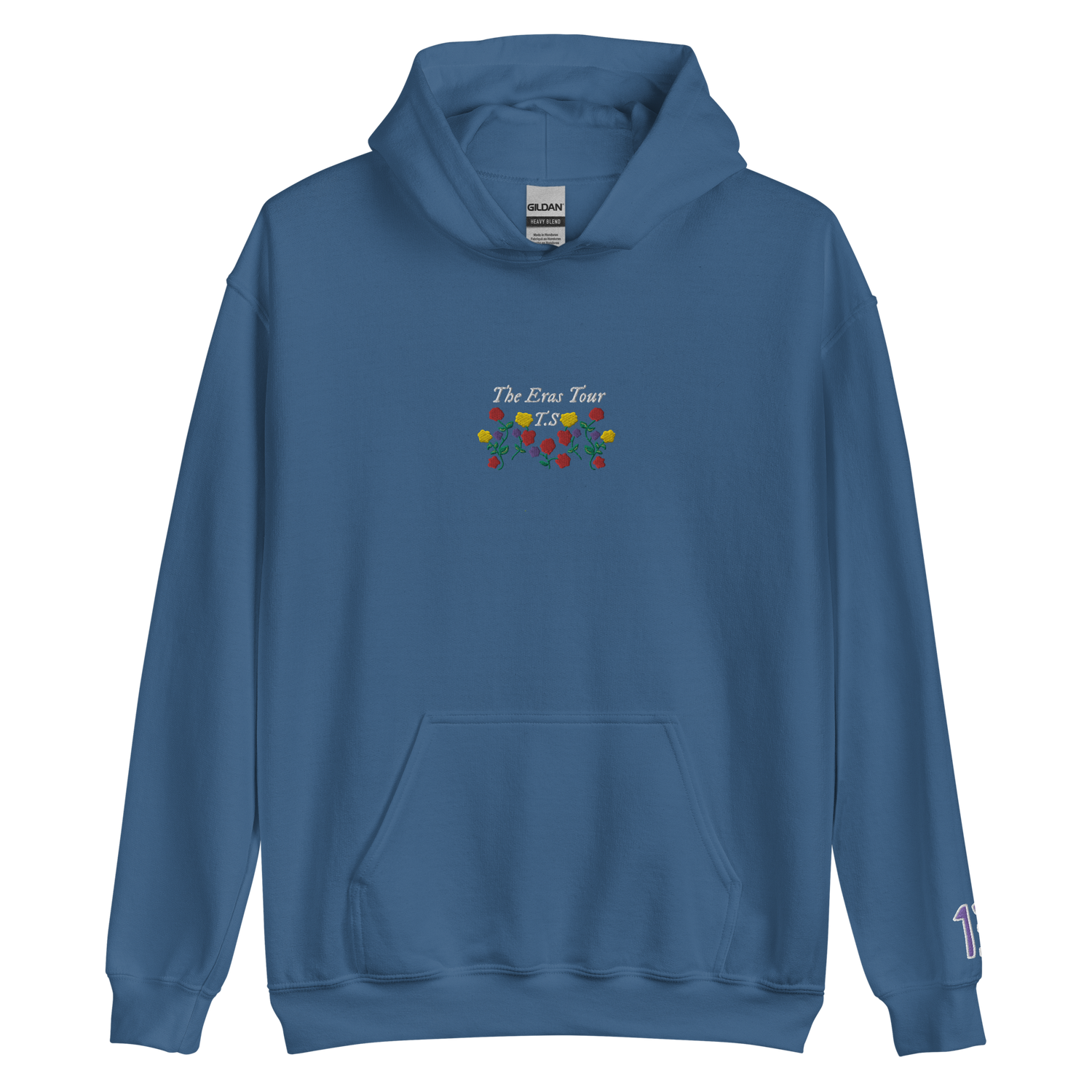 Surprise Songs Flowers - Embroidered Hoodie