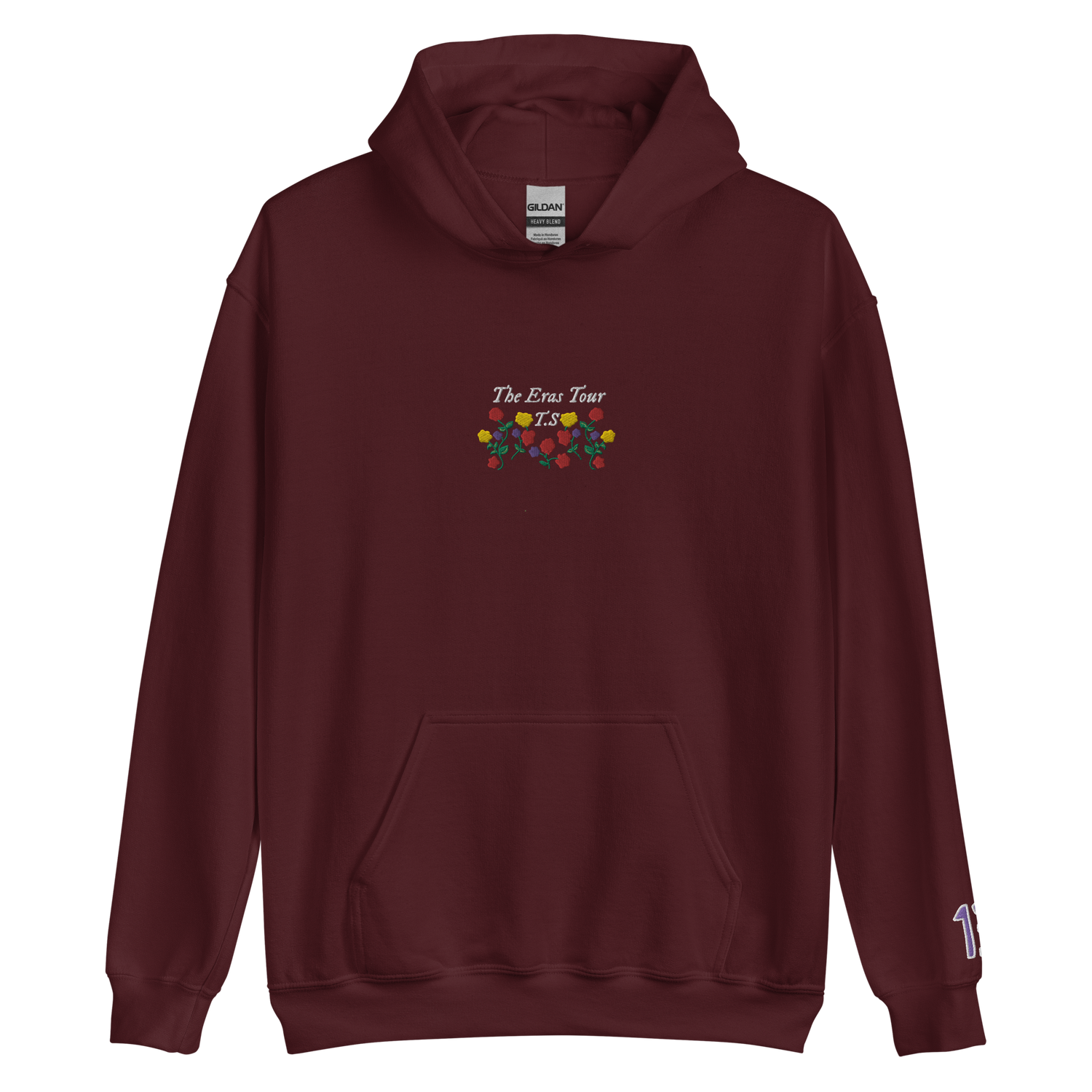 Surprise Songs Flowers - Embroidered Hoodie