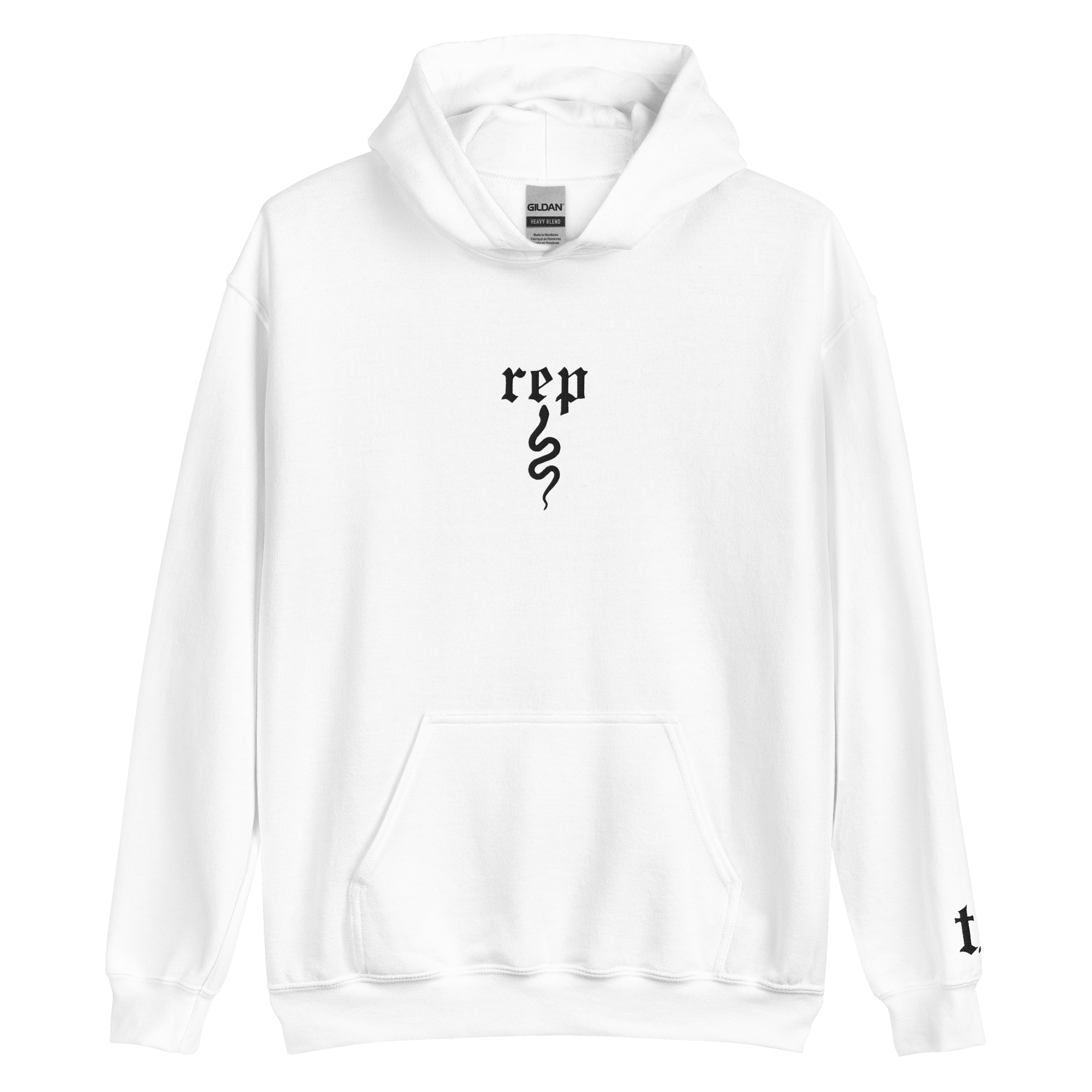 rep - Embroidered Hoodie
