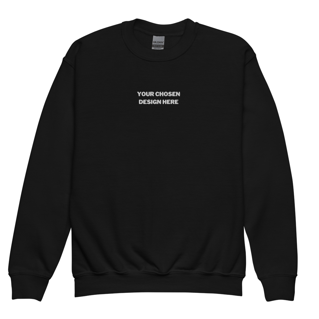 Embroidered Kids Crew Neck (Read Description)