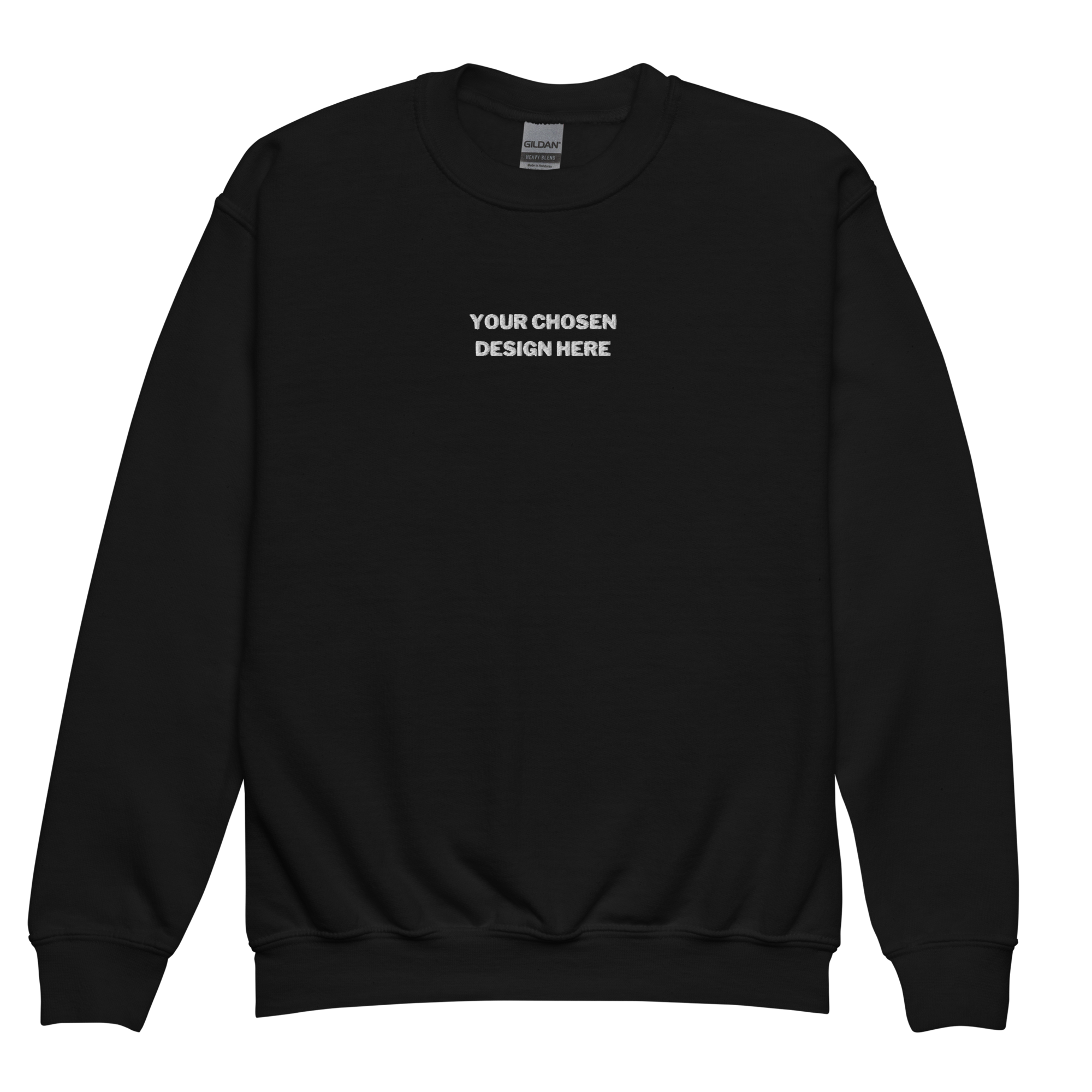 Embroidered Kids Crew Neck (Read Description)