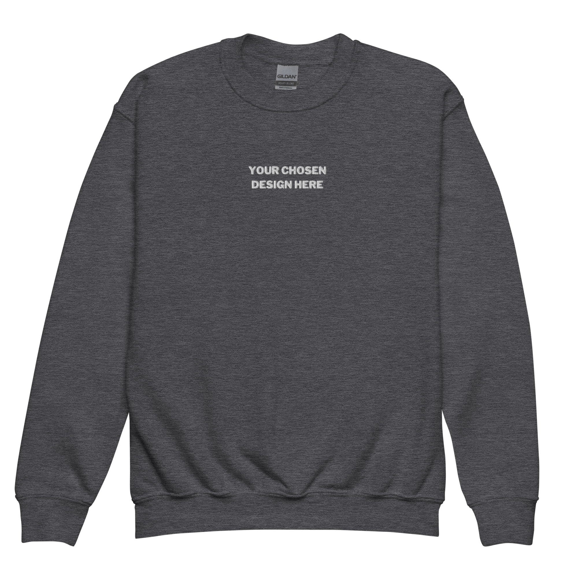 Embroidered Kids Crew Neck (Read Description)