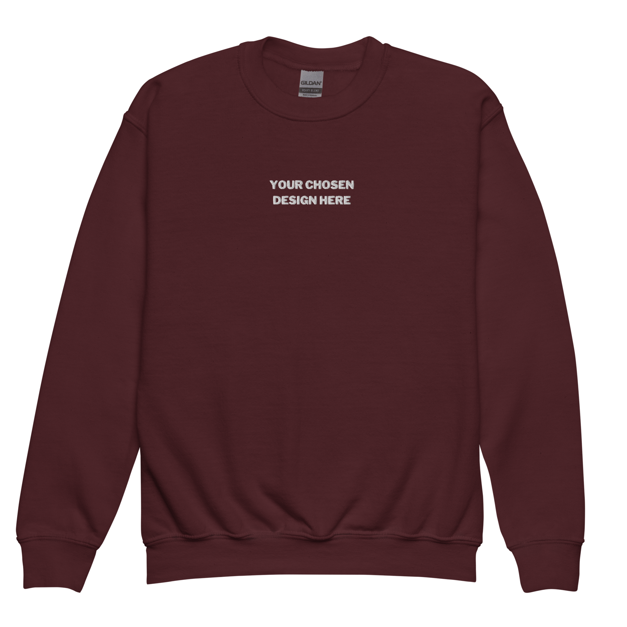 Embroidered Kids Crew Neck (Read Description)