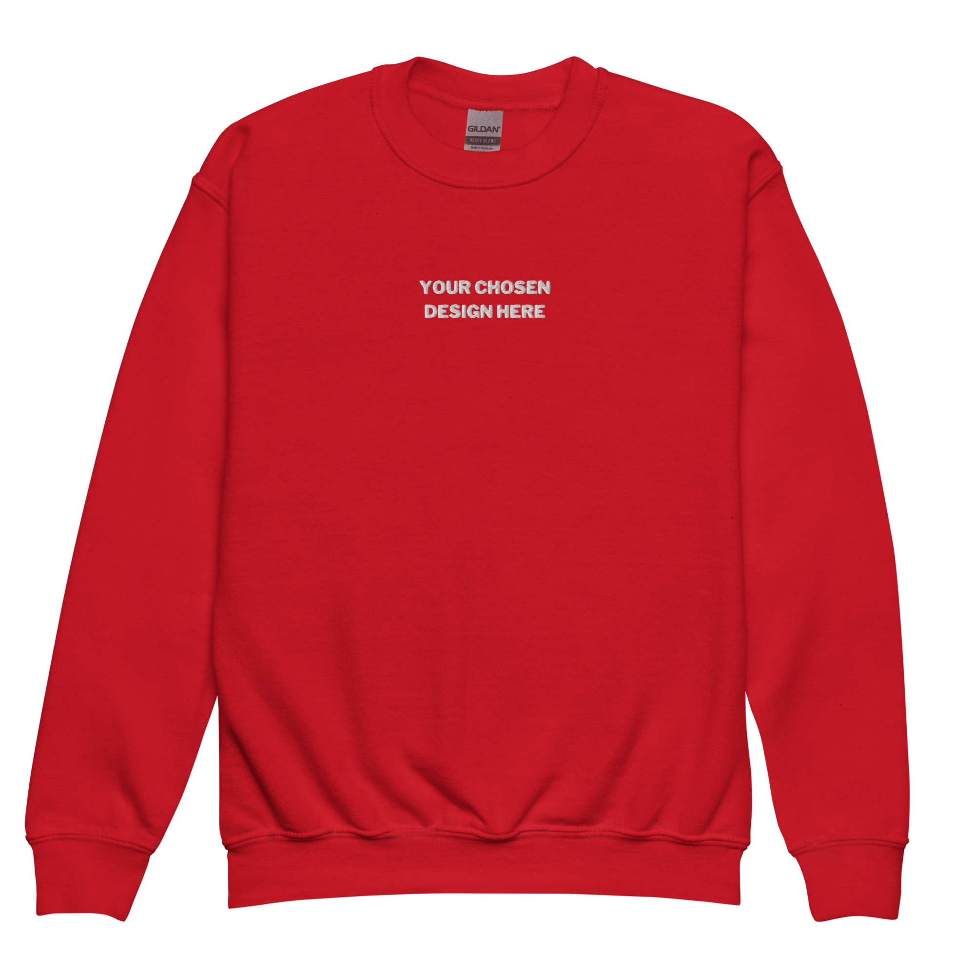 Embroidered Kids Crew Neck (Read Description)