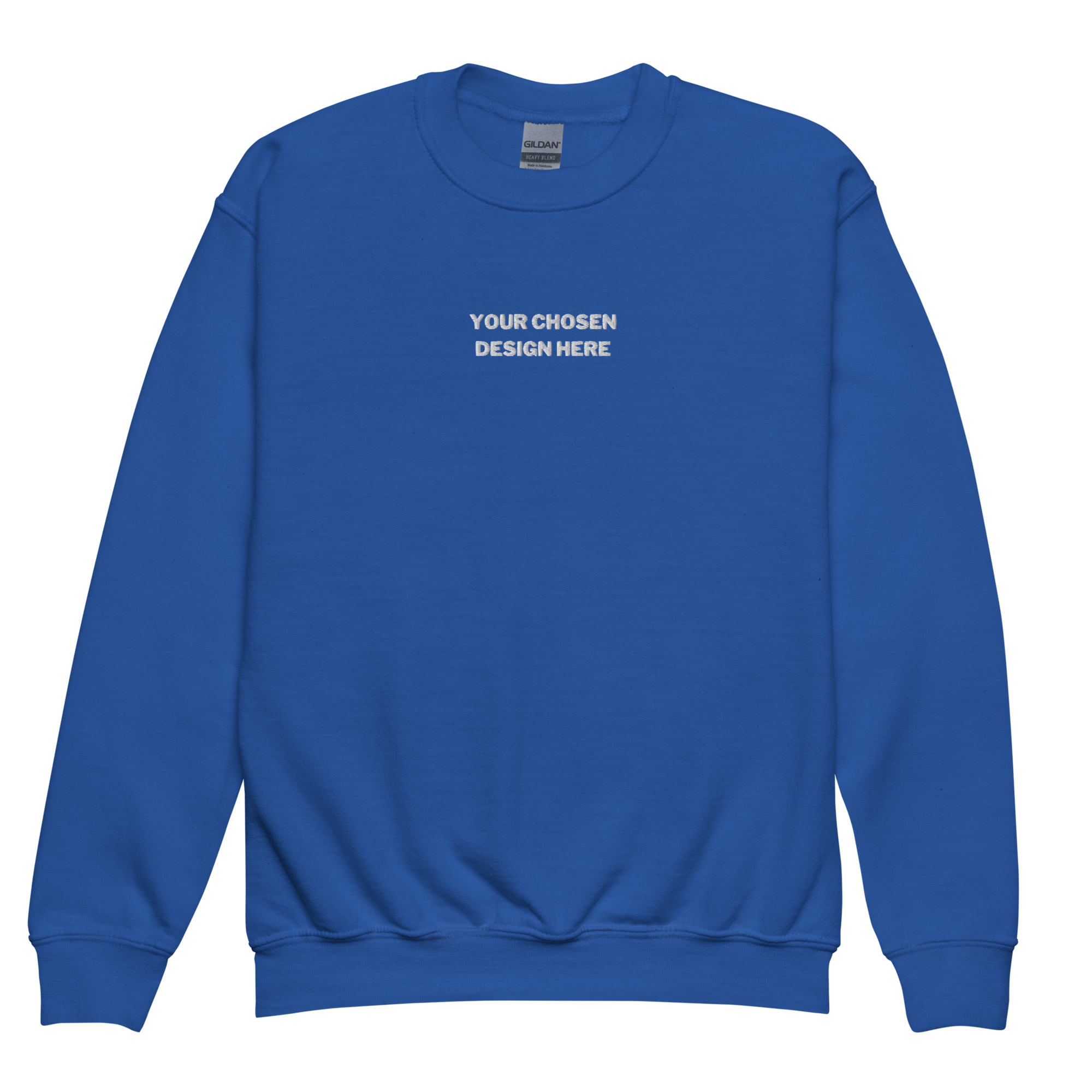 Embroidered Kids Crew Neck (Read Description)
