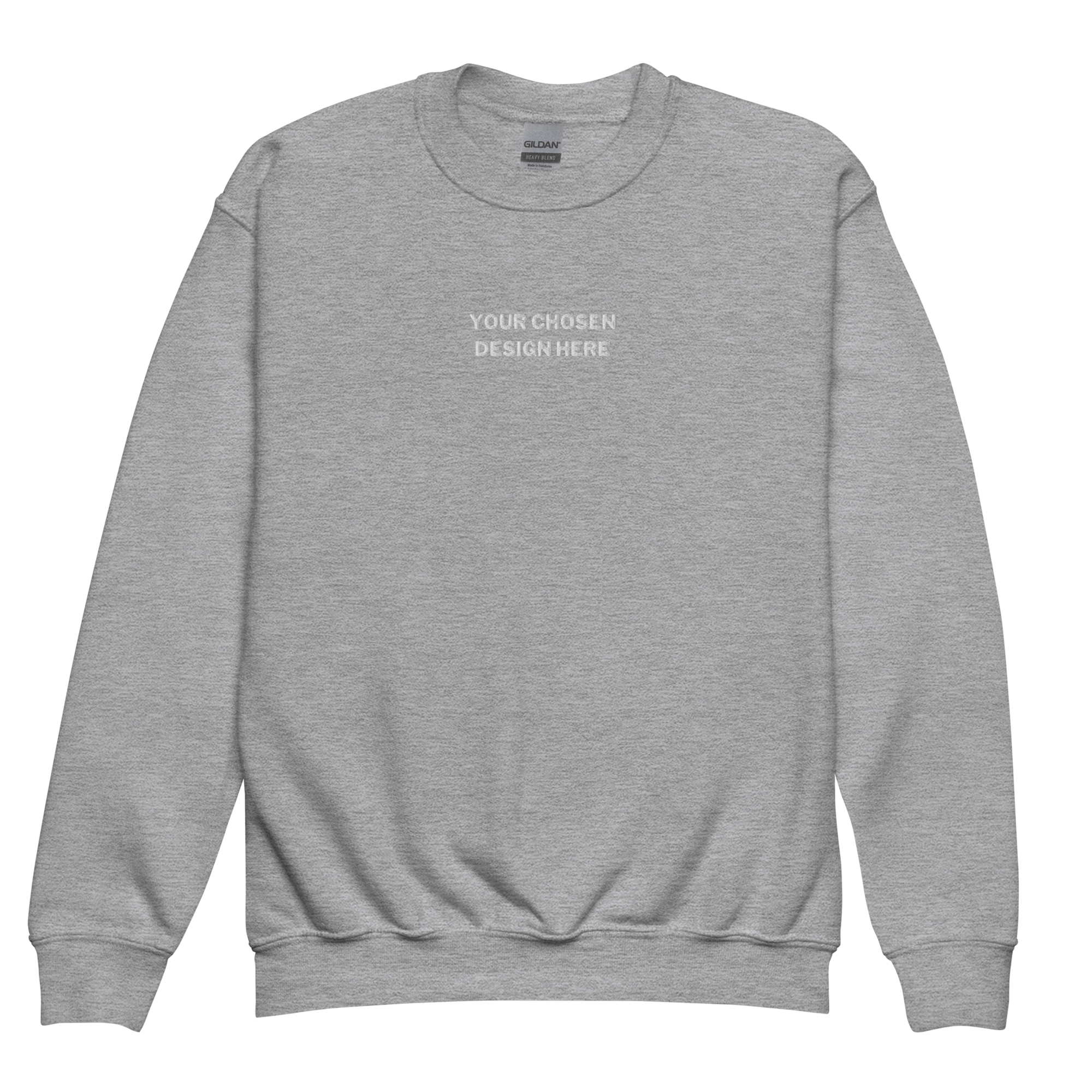 Embroidered Kids Crew Neck (Read Description)