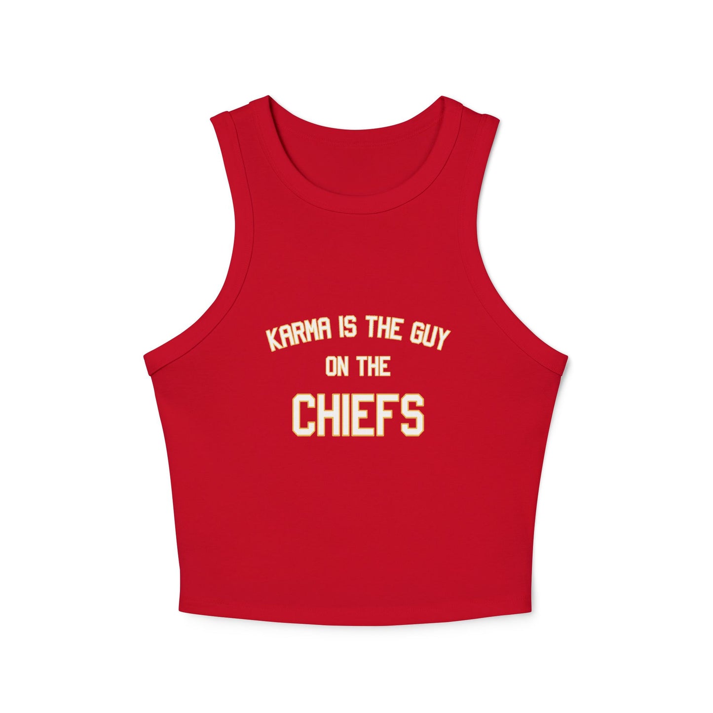 Karma Is The Guy On The Chiefs - Printed Tank