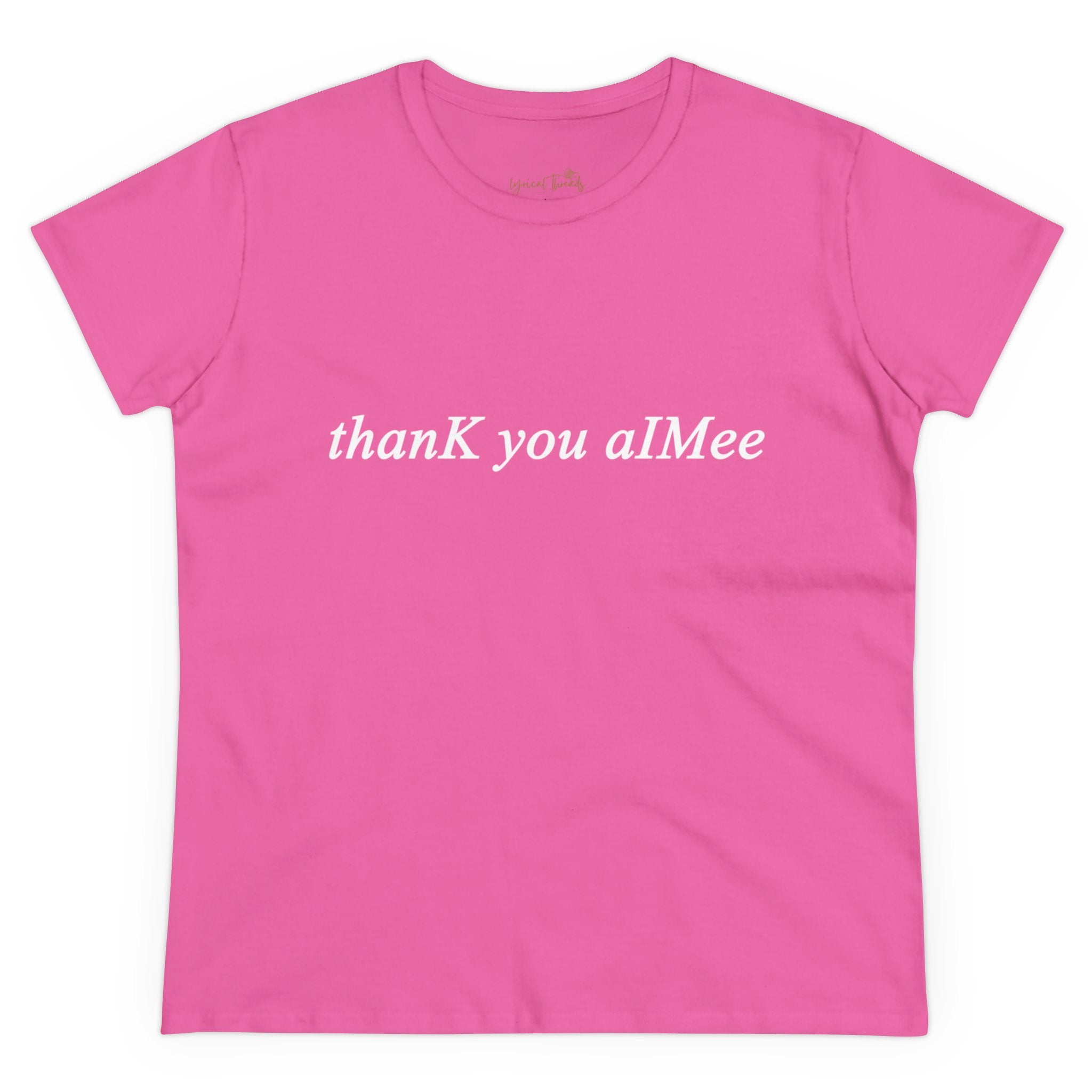 thanK you aIMee - Printed Tee