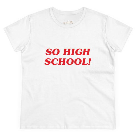 So High school - Printed Tee