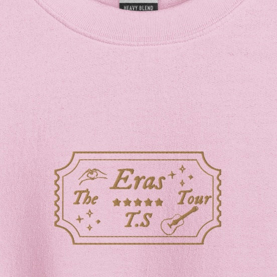 Eras Tour Ticket - Embroidered Crew Neck