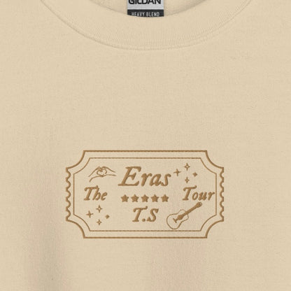 Eras Tour Ticket - Embroidered Crew Neck