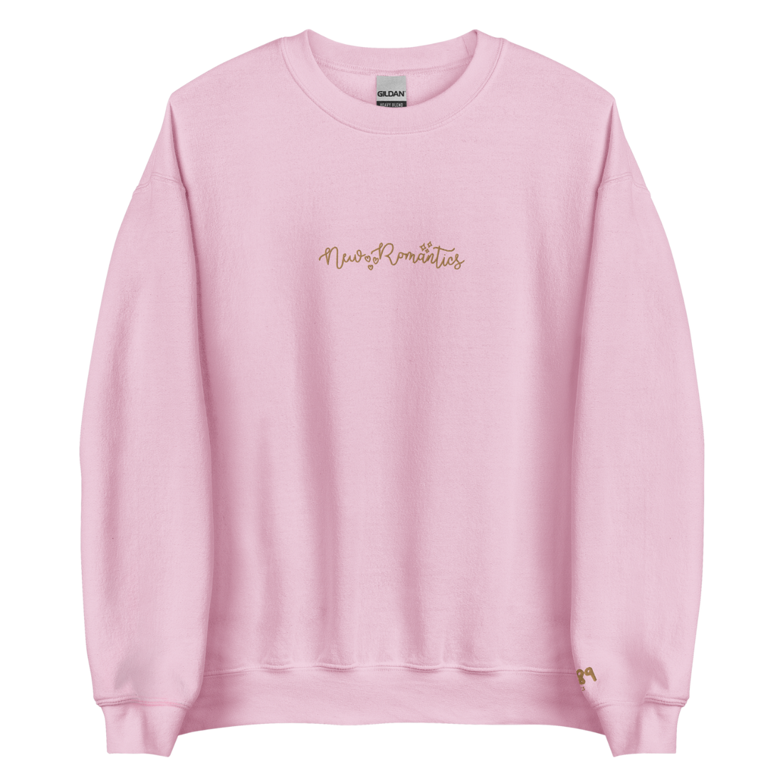 New Romantics - Gold Thread Embroidery Crew Neck