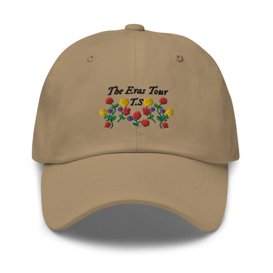 Surprise Songs Flowers - Embroidered Dad Cap