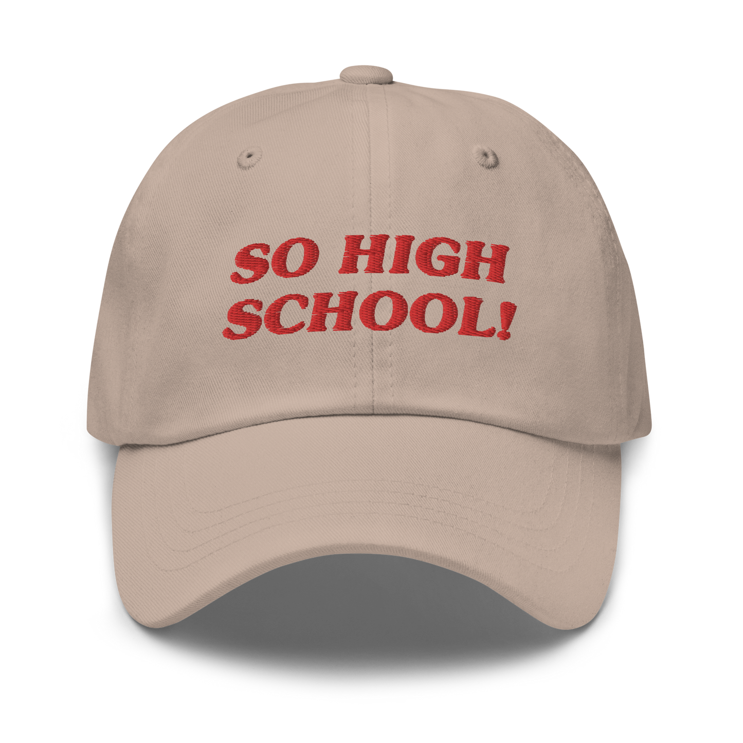 So High School - Embroidered Cap