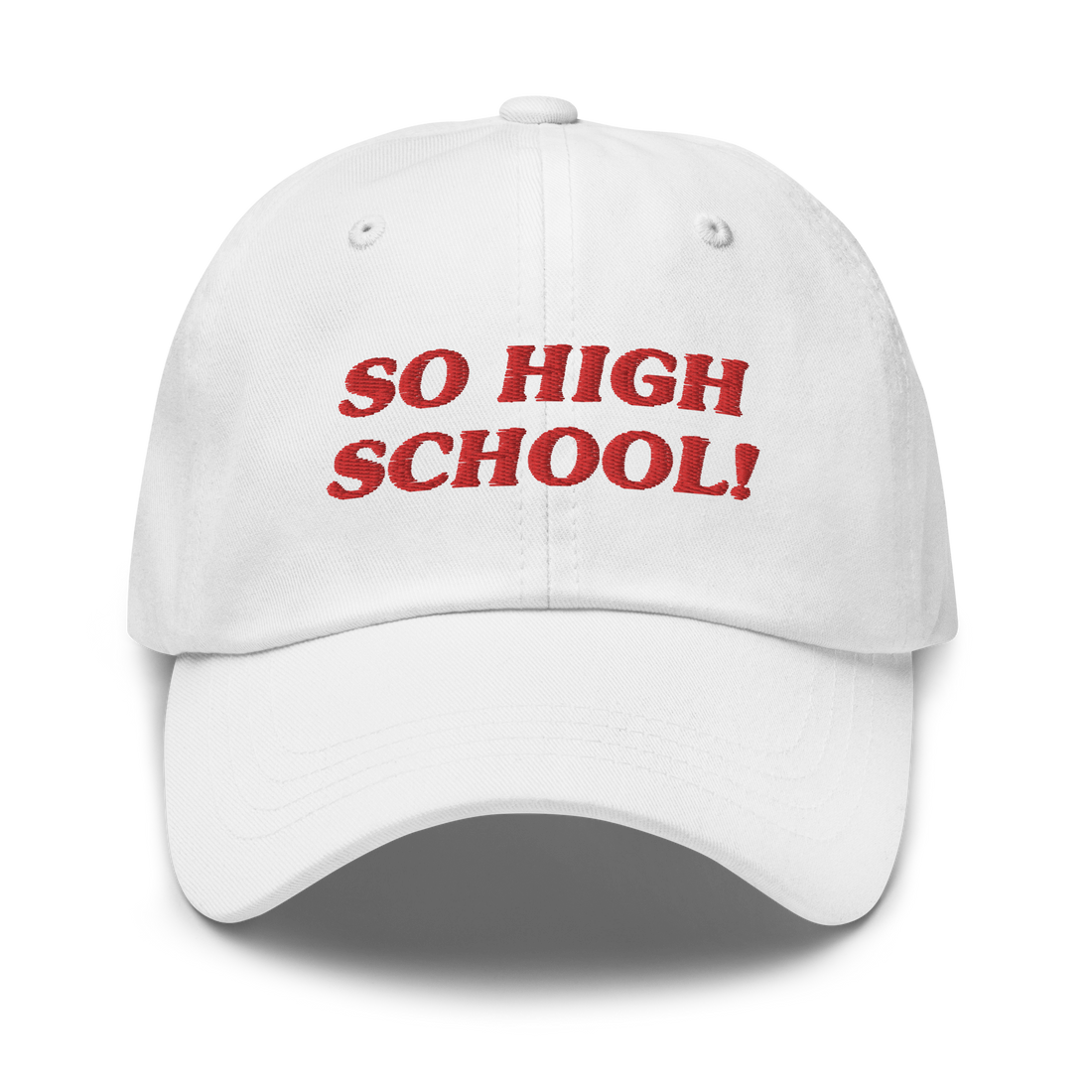 So High School - Embroidered Cap