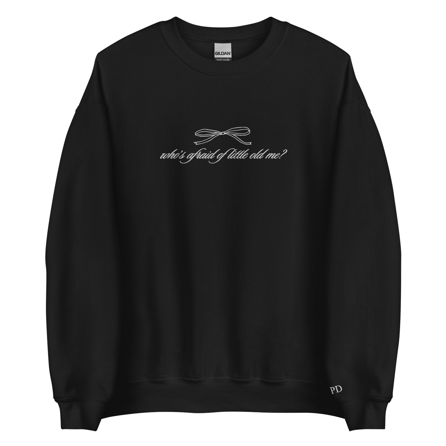 Little Old Me - Embroidered Crew Neck