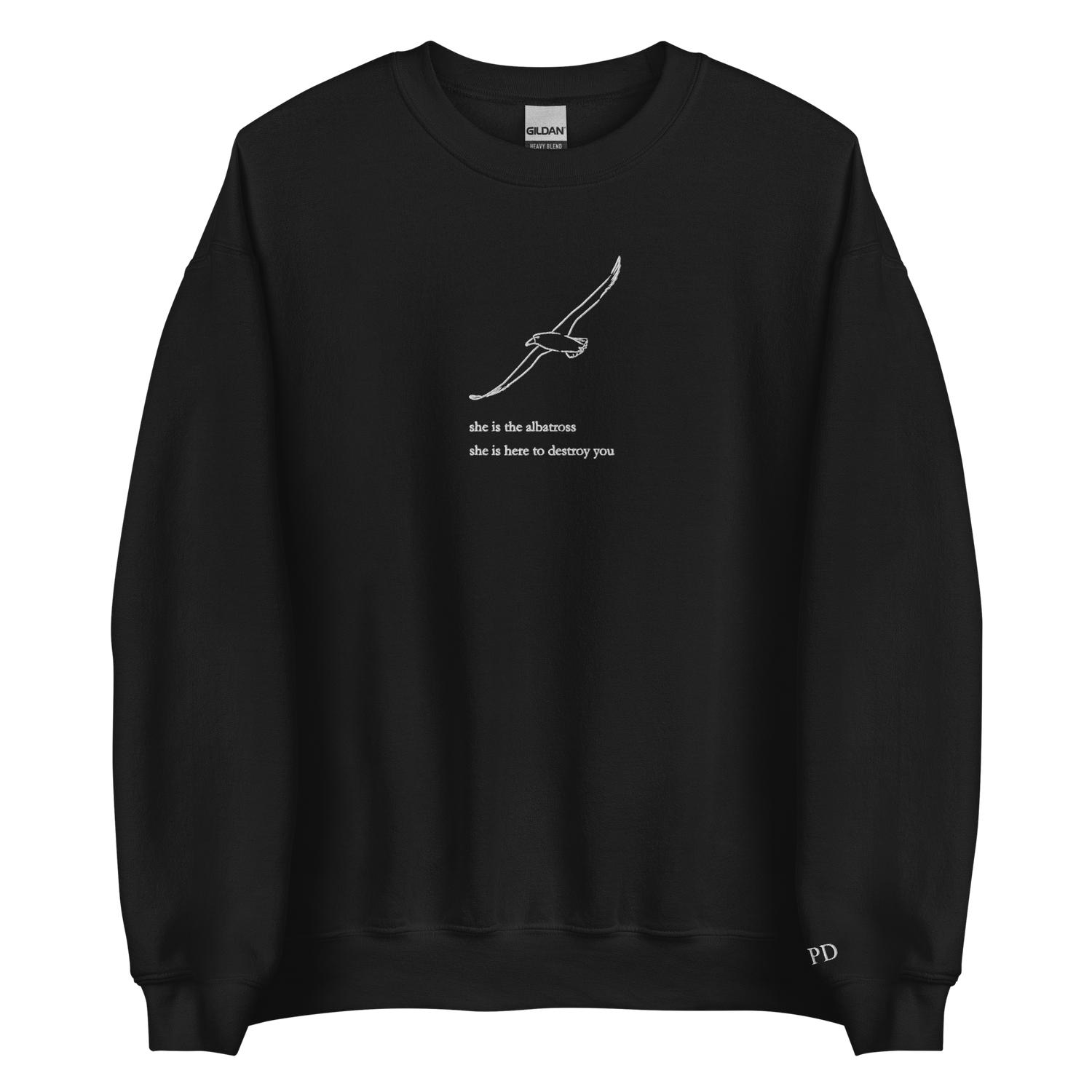 The Albatross - Embroidered Crew Neck