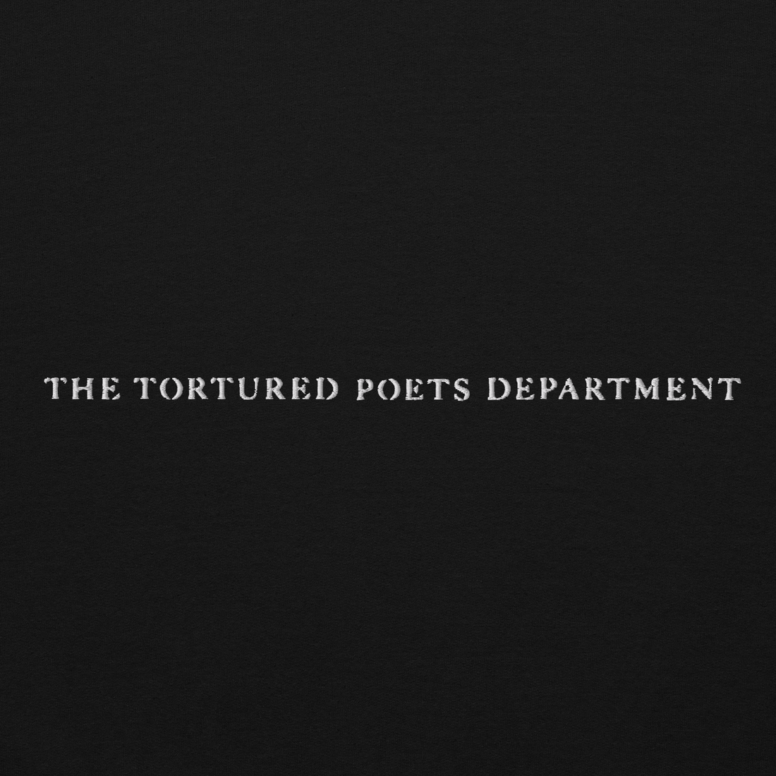 The Tortured Poets Department - Embroidered Crew Neck