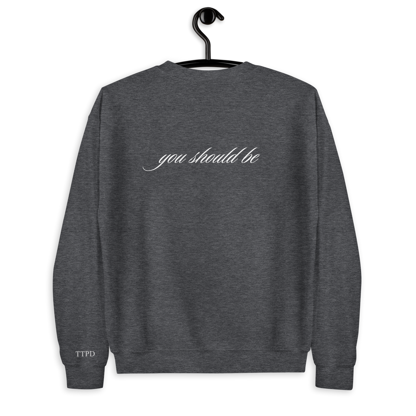 Little Old Me - Embroidered Crew Neck