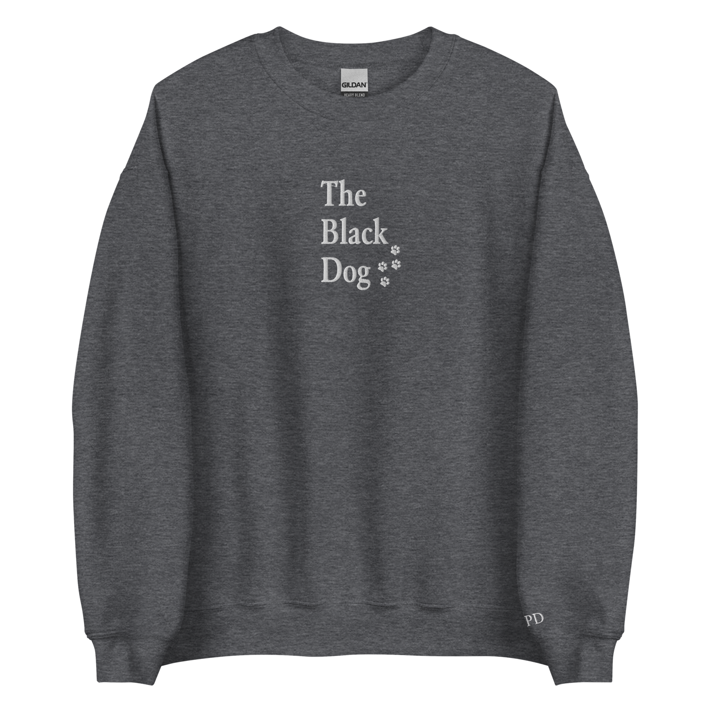 The Black Dog - Embroidered Crew Neck