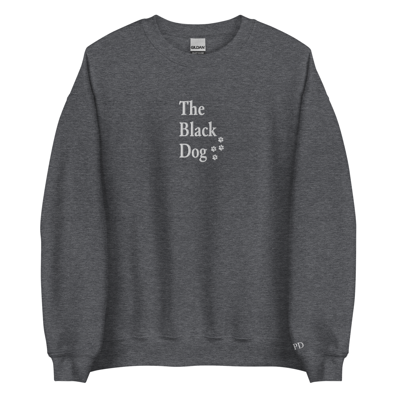 The Black Dog - Embroidered Crew Neck