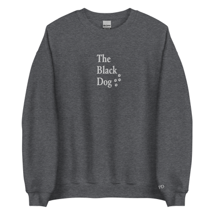 The Black Dog - Embroidered Crew Neck