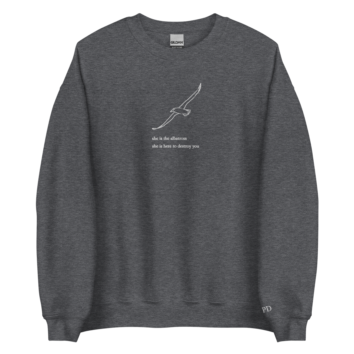 The Albatross - Embroidered Crew Neck