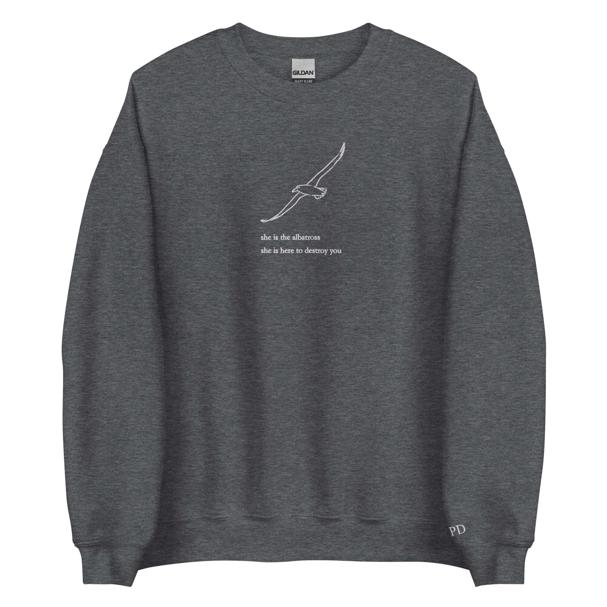 The Albatross - Embroidered Crew Neck