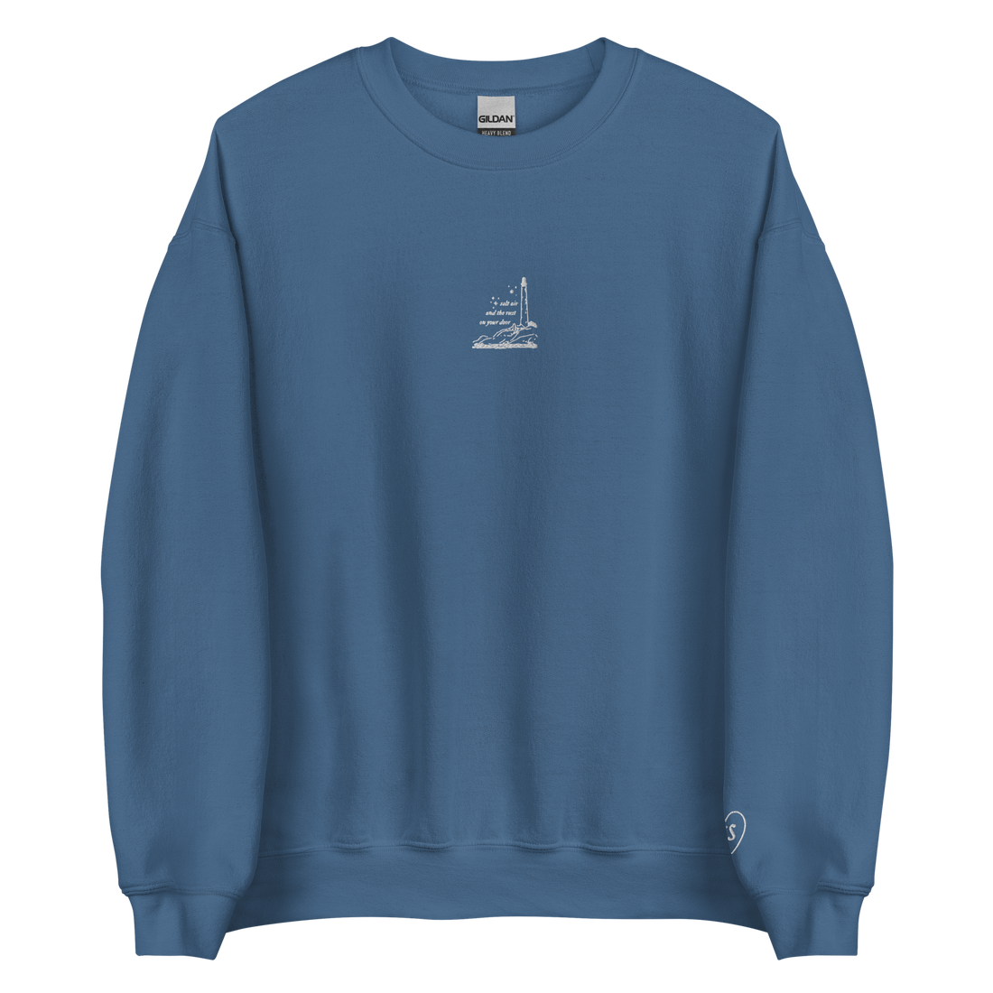 Salt Air - Embroidered Crew Neck