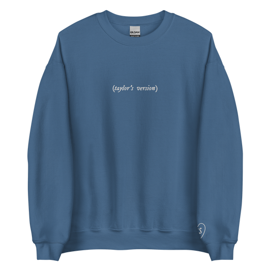 (taylor's version) - Embroidered Crew Neck