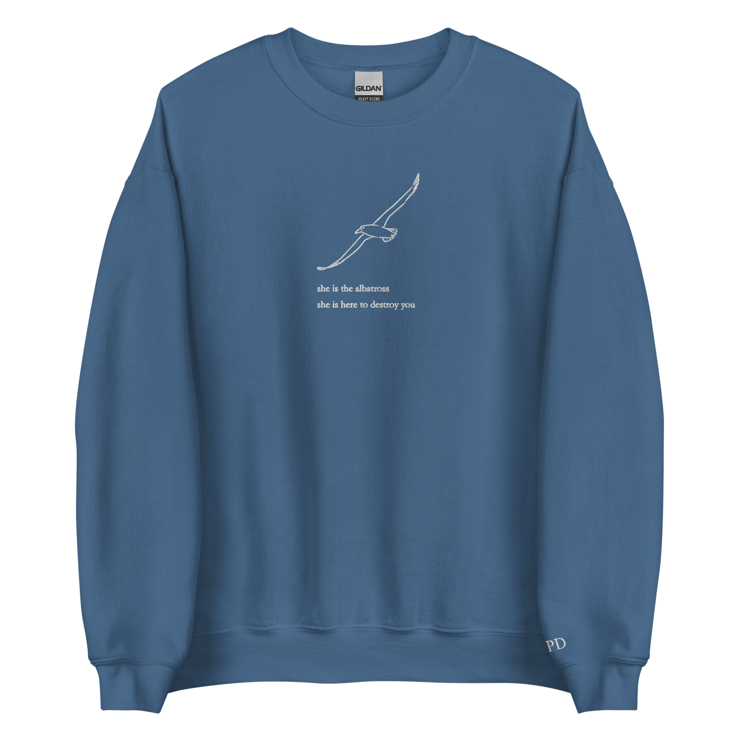 The Albatross - Embroidered Crew Neck