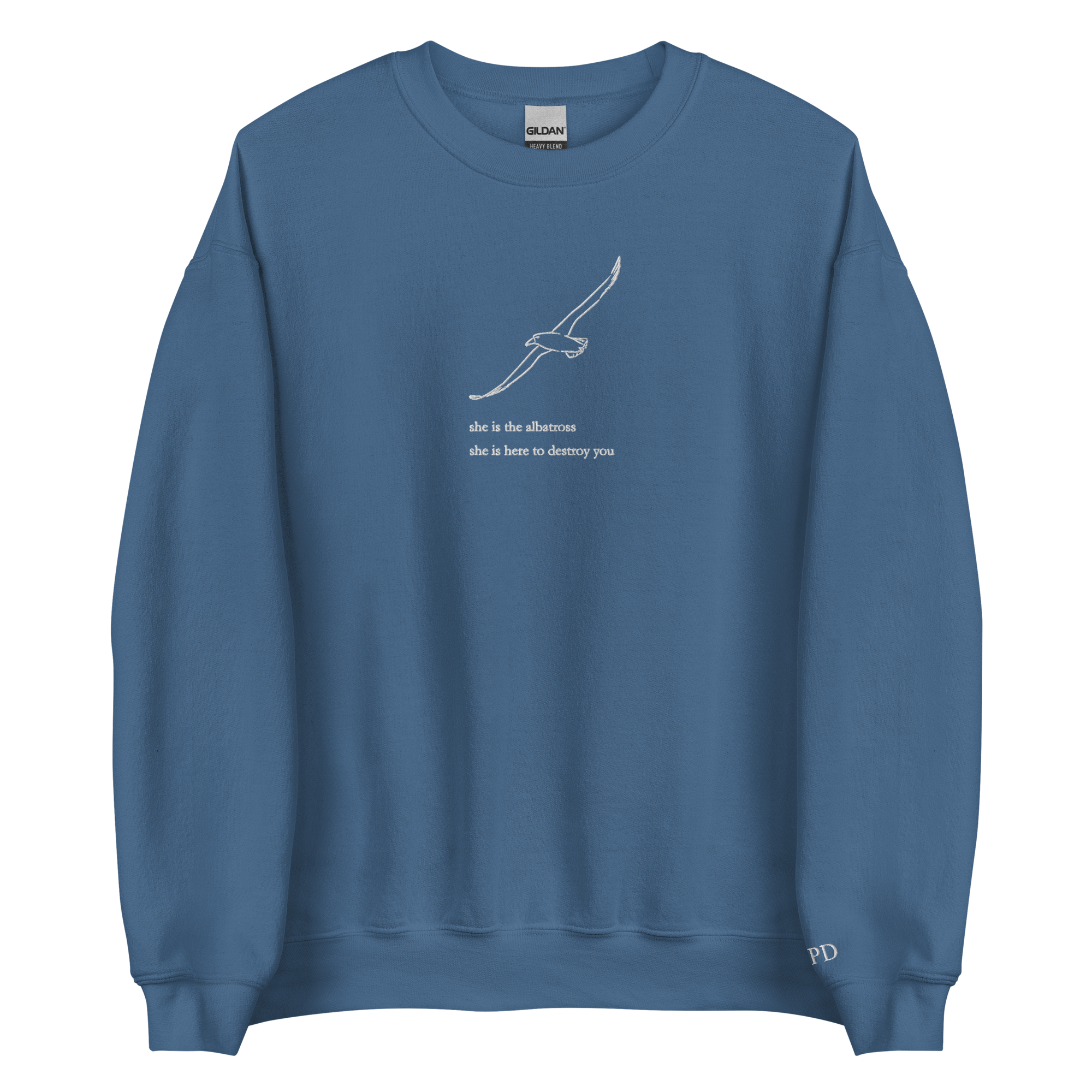 The Albatross - Embroidered Crew Neck