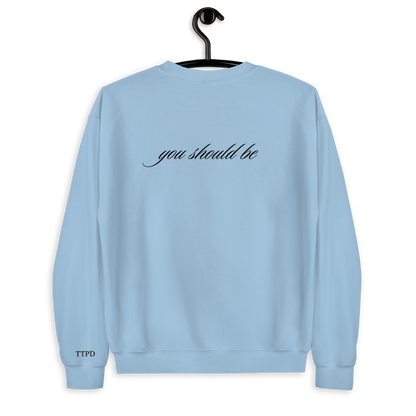 Little Old Me - Embroidered Crew Neck