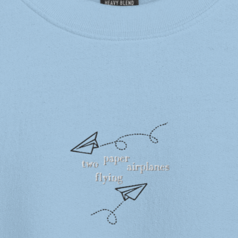 Paper Planes embroidered T-shirt for women