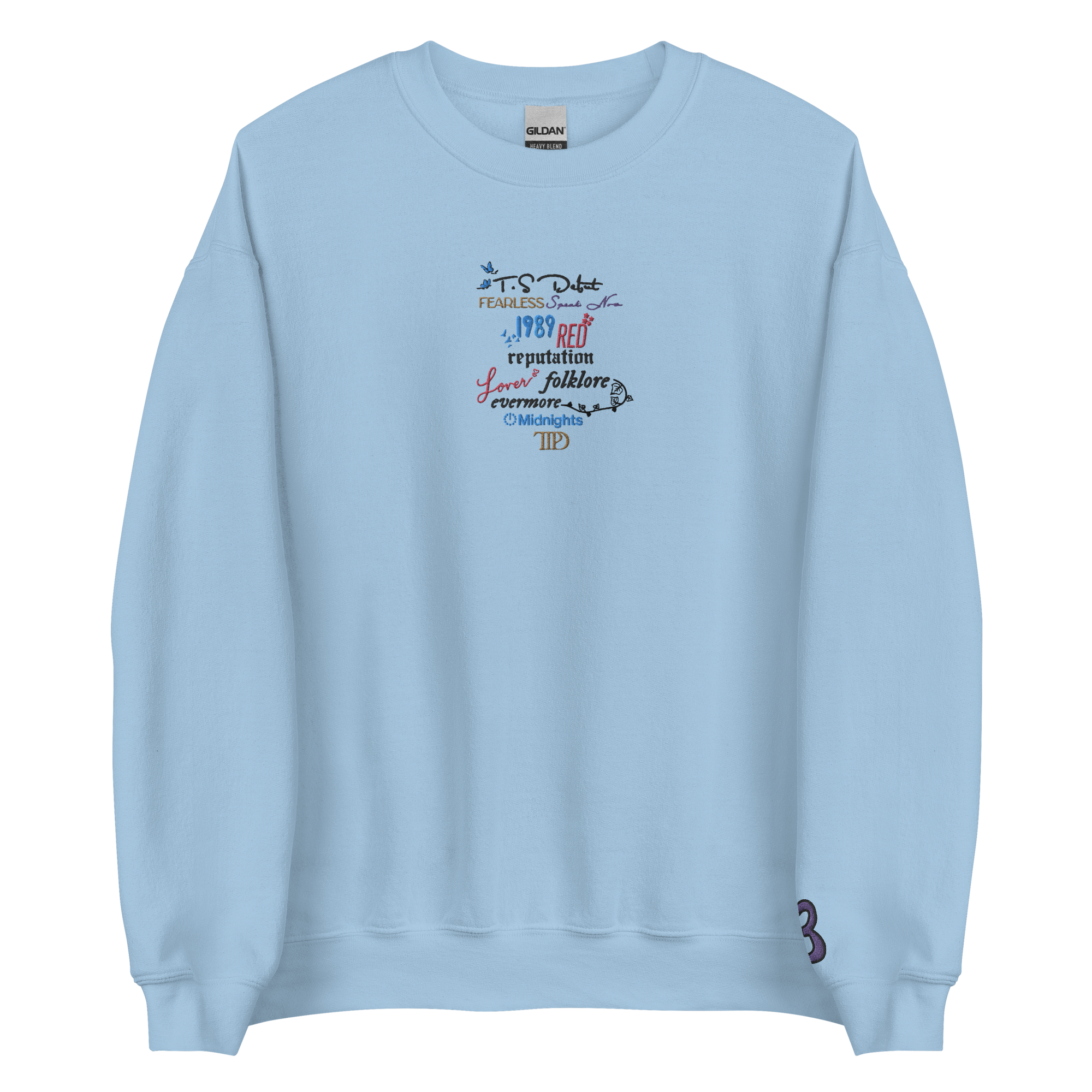 T.S Eras - Embroidered Crew Neck