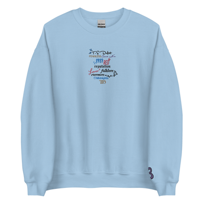 T.S Eras - Embroidered Crew Neck