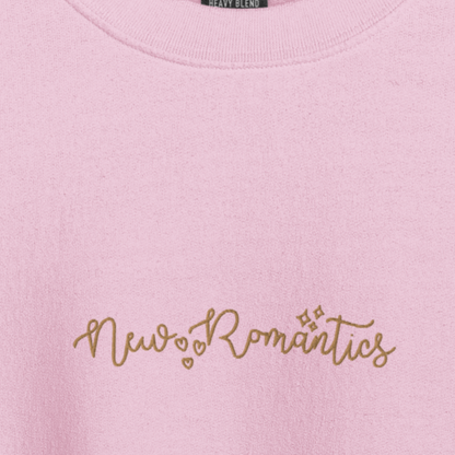 New Romantics - Gold Thread Embroidery Crew Neck