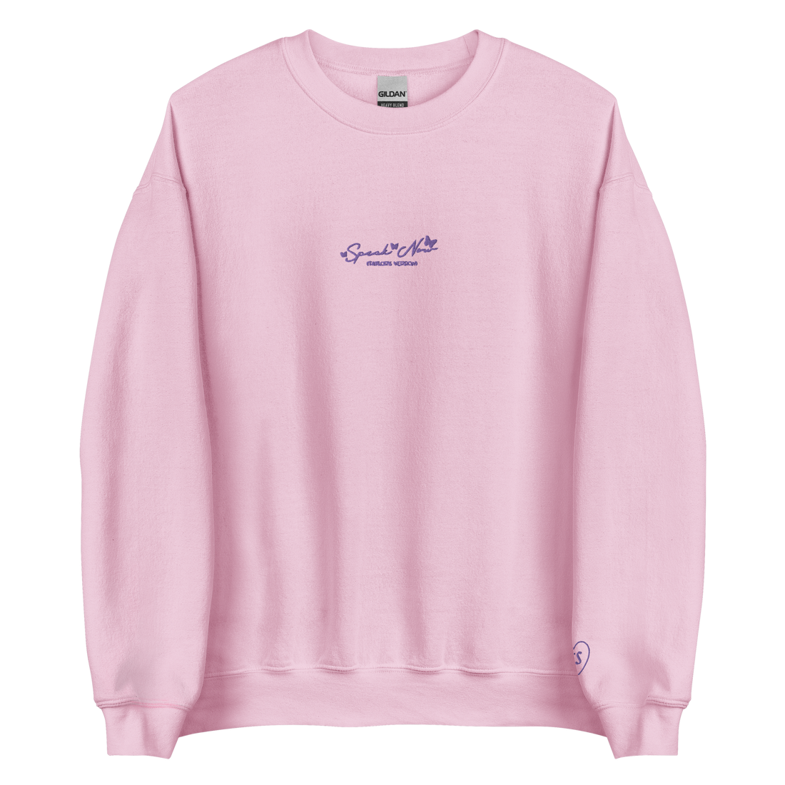 Speak Now Album Title - Embroidered Crew Neck