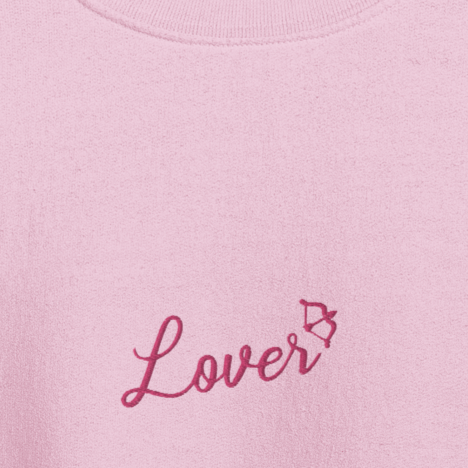 Lover Era - Embroidered Crew neck – Lyrical Threads