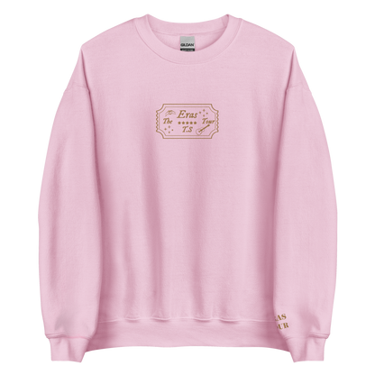 Eras Tour Ticket - Embroidered Crew Neck