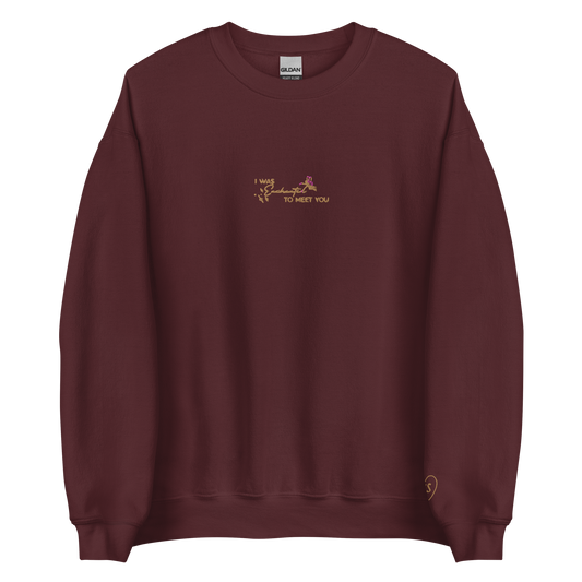 Enchanted - Embroidered Crew Neck