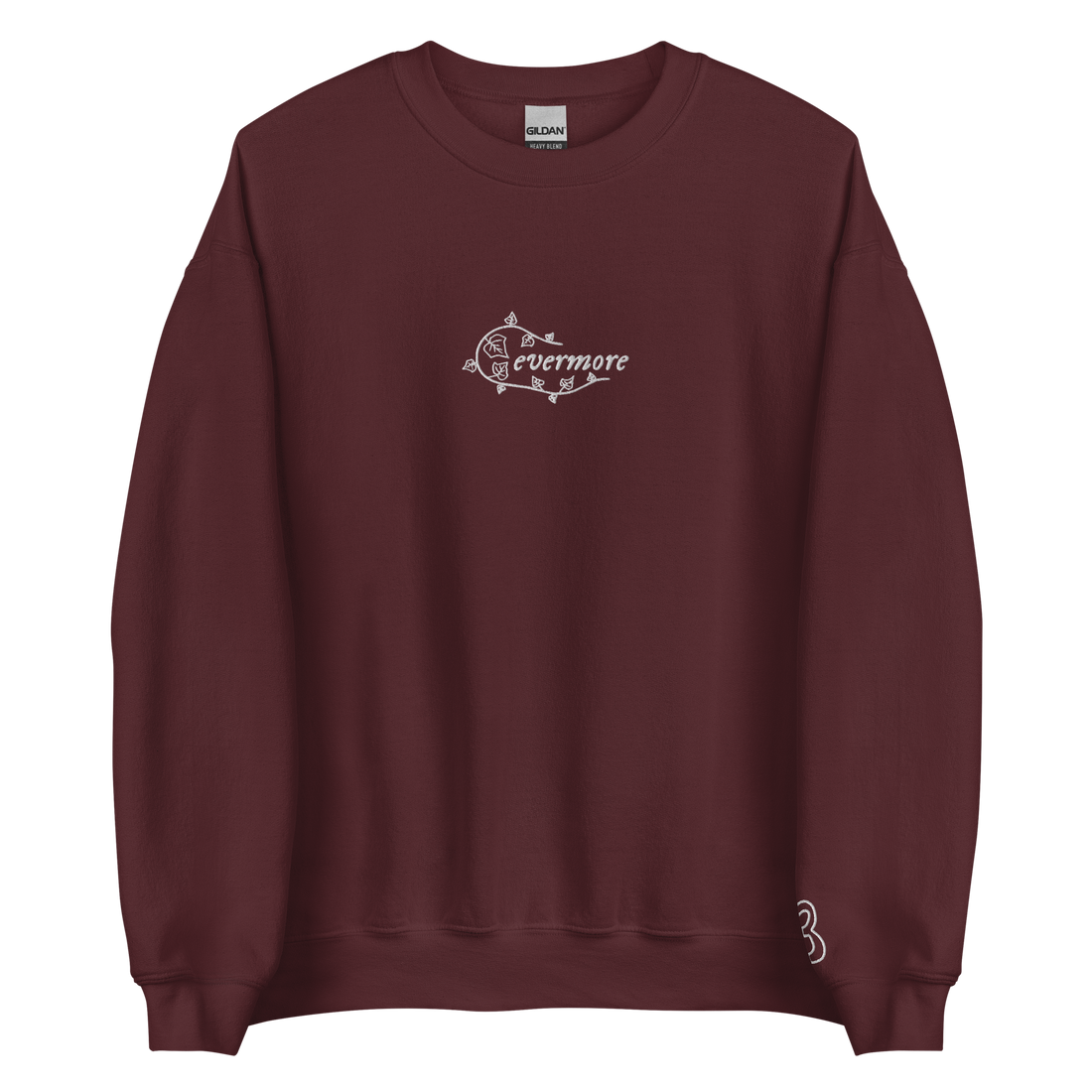 evermore era - Embroidered Crew Neck